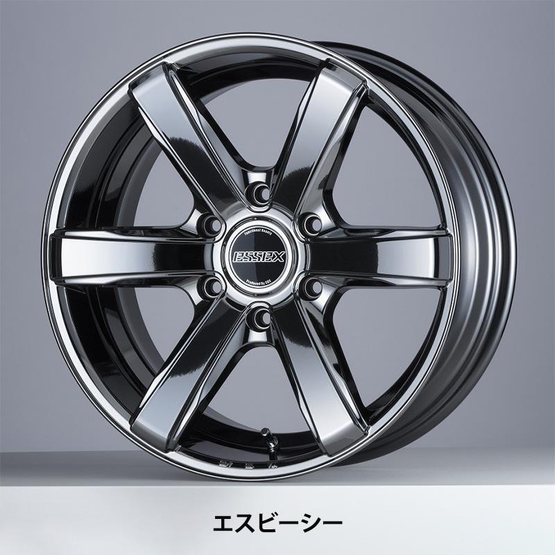 ESSEX（エセックス） 【タイヤホイールセット】EC-18インチ 7.5J+38 