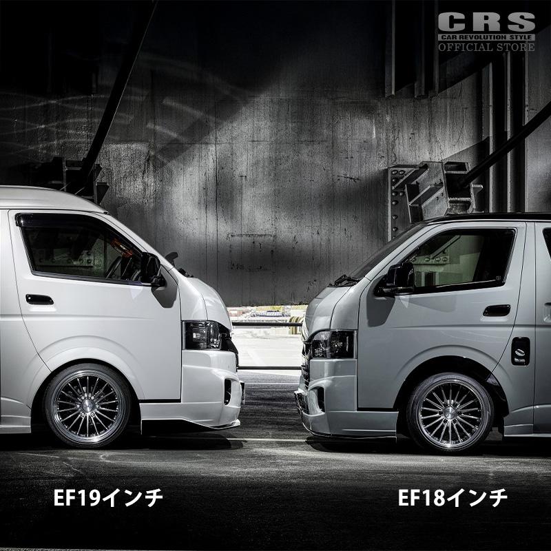 ESSEX（エセックス） 【タイヤホイールセット】EF-18インチ 7.0J〜11.5