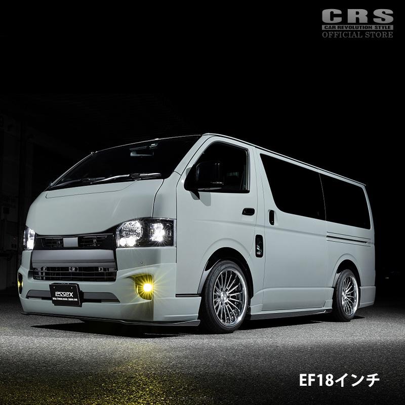 ESSEX（エセックス） 【タイヤホイールセット】EF-18インチ 7.0J〜11.5