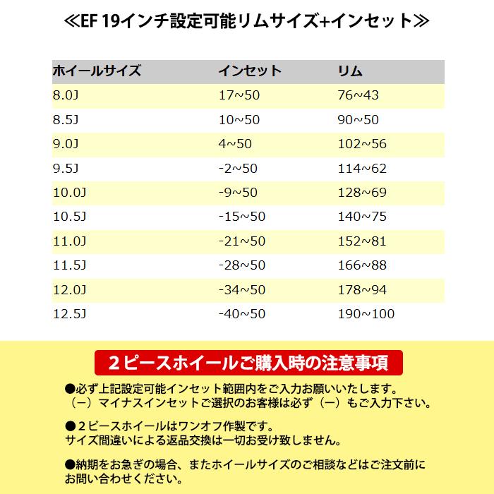 タイヤ・ホイール tgt ESSEX □EF-19インチ 8.0J〜12.5J□NITTO NT555G2 ニットー(225