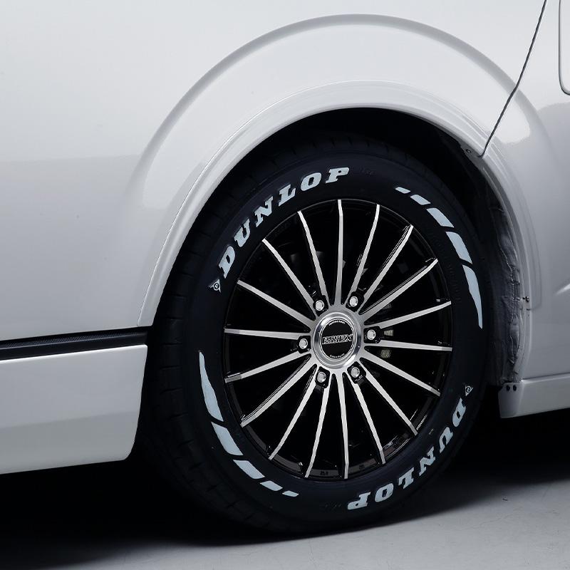 ハイエース 17インチ 4本セットESSEXエセックスEC-17車検対応引取OK ESSEX（エセックス） 【タイヤホイールセット】ESSEX新作□EF-17インチ