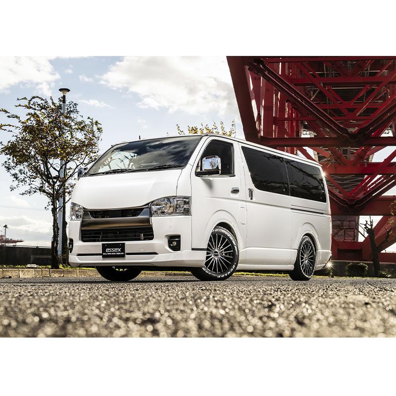 ハイエース 17インチ 4本セットESSEXエセックスEC-17車検対応引取OK ESSEX（エセックス） 【タイヤホイールセット】ESSEX新作□EF-17インチ