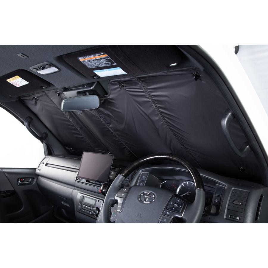 遮光パッド フロント3面SET □ハイエース 1型〜8型 ワイド用 遮光パッド フロント3面SET □ハイエース 1型〜8型 ワイド用