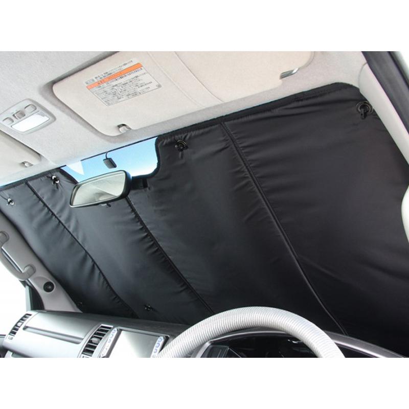 ハイエース ユーアイビークル(Uivehicle)<br>□遮光パッド フロント3面
