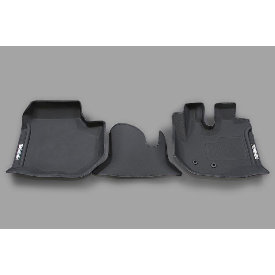 CRS UIvehicle□3Dラバーマット フロント 3ピース□ハイエース 1