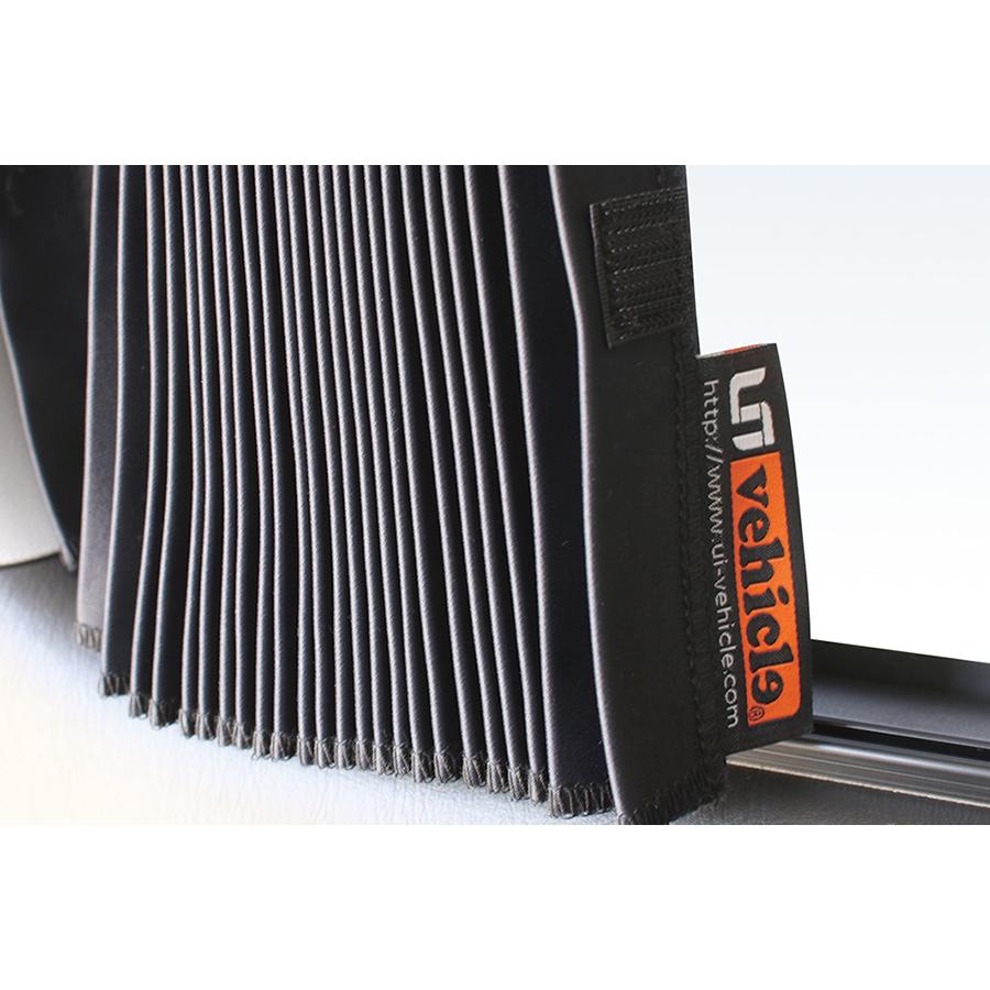 ハイエース UIvehicle ユーアイビークル□遮光カーテン リア7面セット