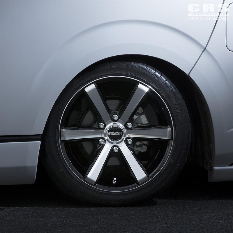 ESSEX（エセックス） 【スタッドレス】EC-18インチ 7.5J+38□ブラック