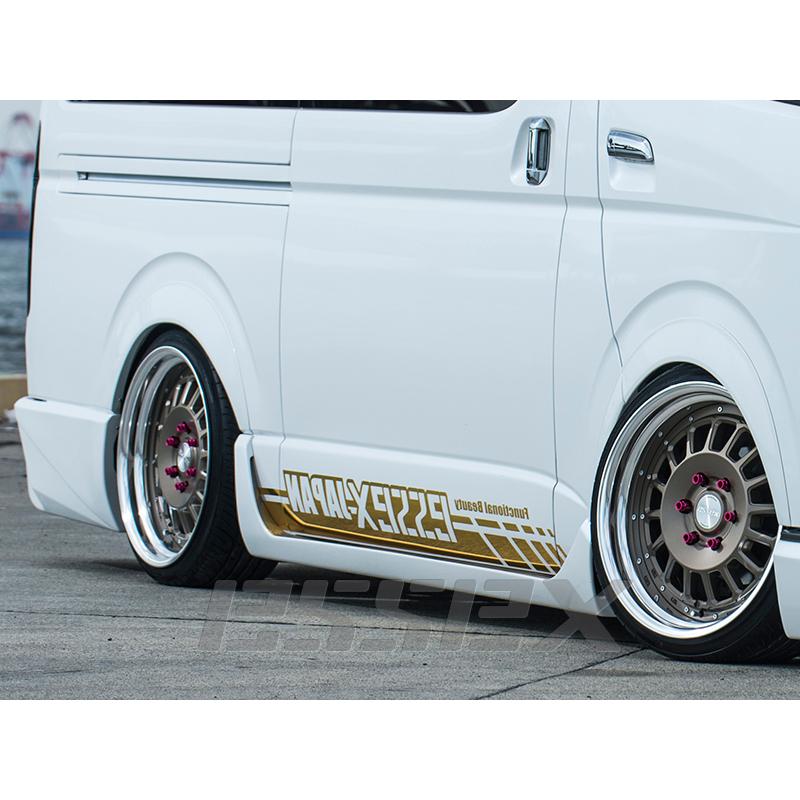 ESSEX（エセックス） ESSEX japan サイドデカール 片側1枚 ハイエース