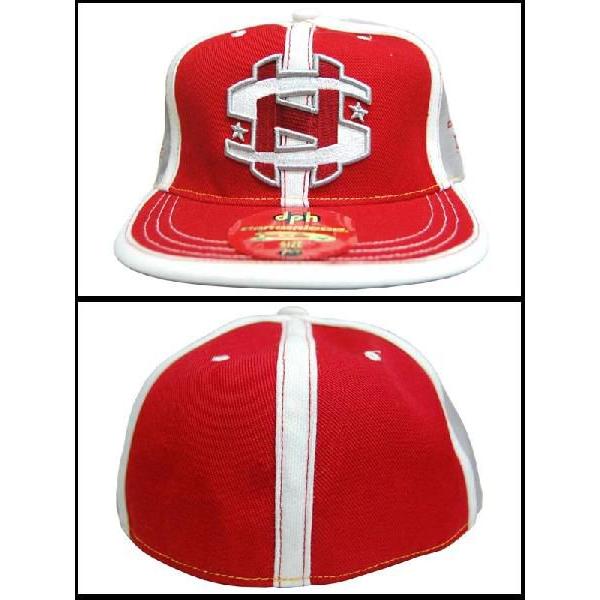 30%OFF】 50セント 着用 Dome Piese Cap レッド グレー ヒップホップ 