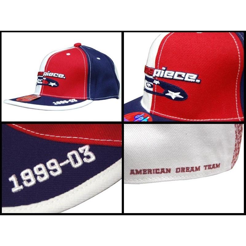 最終値下げ 50セント 着用 Dome Piese Cap ネイビー レッド