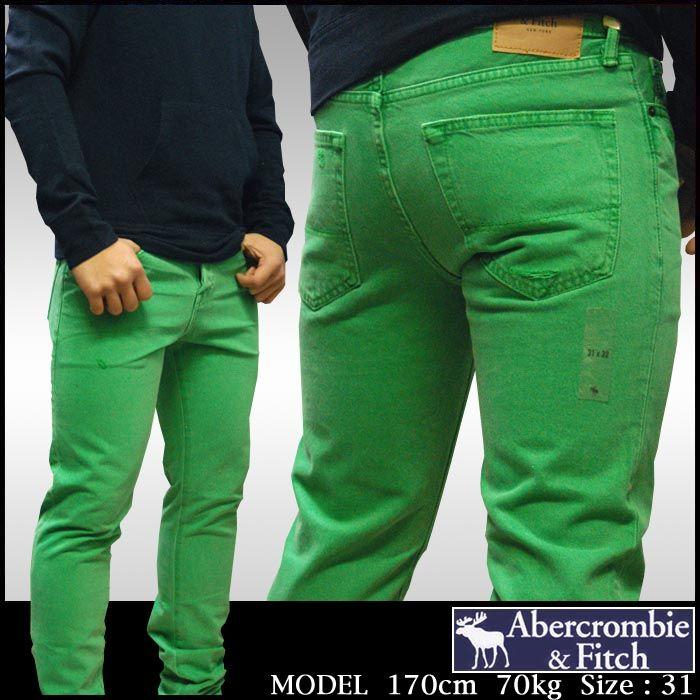アバクロ メンズ Abercrombie Fitch 正規 カラー Skinny スキニー ダメージ Afd022 グリーン デニム パンツ カジュアル ファッション アメカジ Abercro Pants047 セレクトショップ クルーズ世田谷 通販 Yahoo ショッピング