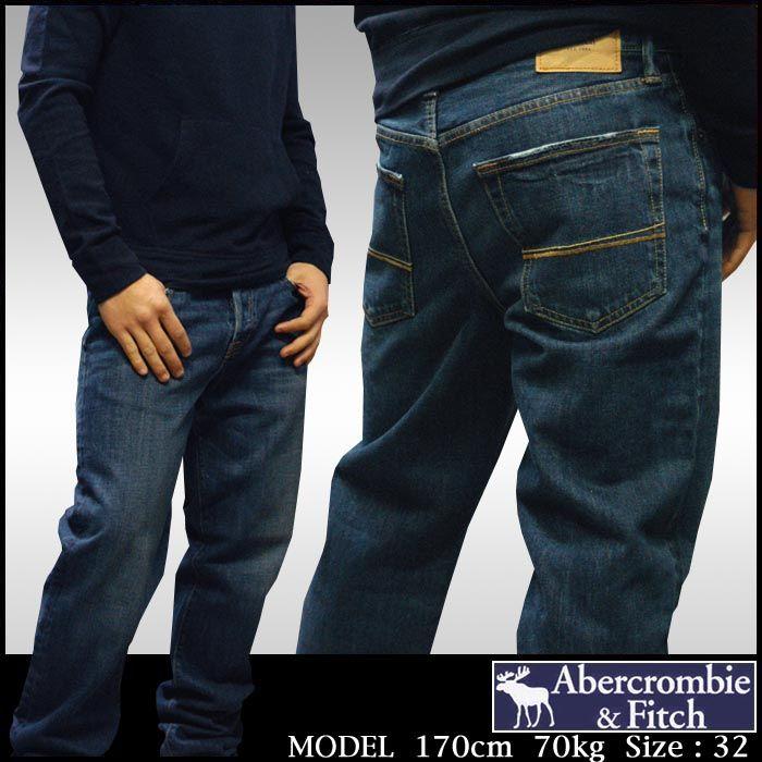 アバクロ メンズ Abercrombie Fitch 正規 Classic ストレート ダメージ Afd017 デニム パンツ カジュアル ファッション アメカジ サーフ 好きに Abercro Pants050 セレクトショップ クルーズ世田谷 通販 Yahoo ショッピング