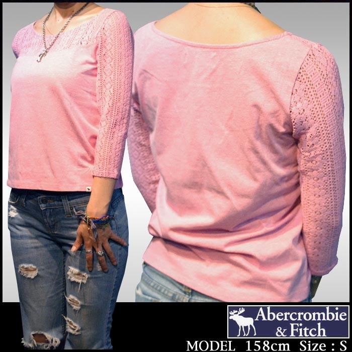 アバクロ レディース 七部丈 カットソー ピンク シャツ 長袖 Tシャツ ロンt アバクロンビー フィッチ 正規 Abercrombie Fitch A F ヴィンテージ Abercrombie W13 セレクトショップ クルーズ世田谷 通販 Yahoo ショッピング