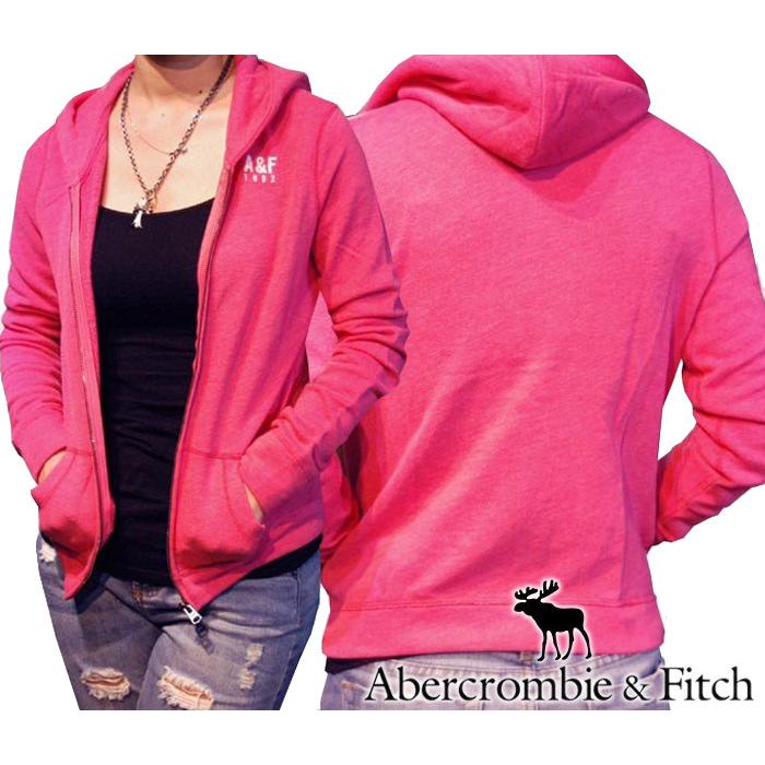 アバクロ レディース パーカー ピンク ジップアップ 1ポイント 長袖 フーディー アバクロンビー フィッチ 正規 Abercrombie Fitch A F Abercrombie W18 セレクトショップ クルーズ世田谷 通販 Yahoo ショッピング