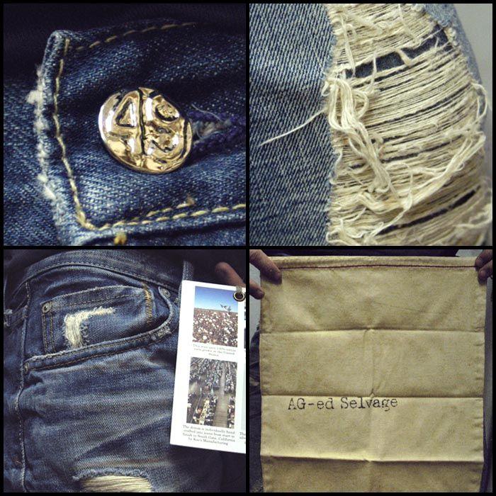 AG Jeans メンズ ジーンズ AG-ed Selvage スリム デニム パンツ AGジーンズ ADRIANO 1105STEDAC サファリ safari 掲載 正規 ブランド｜crs｜03