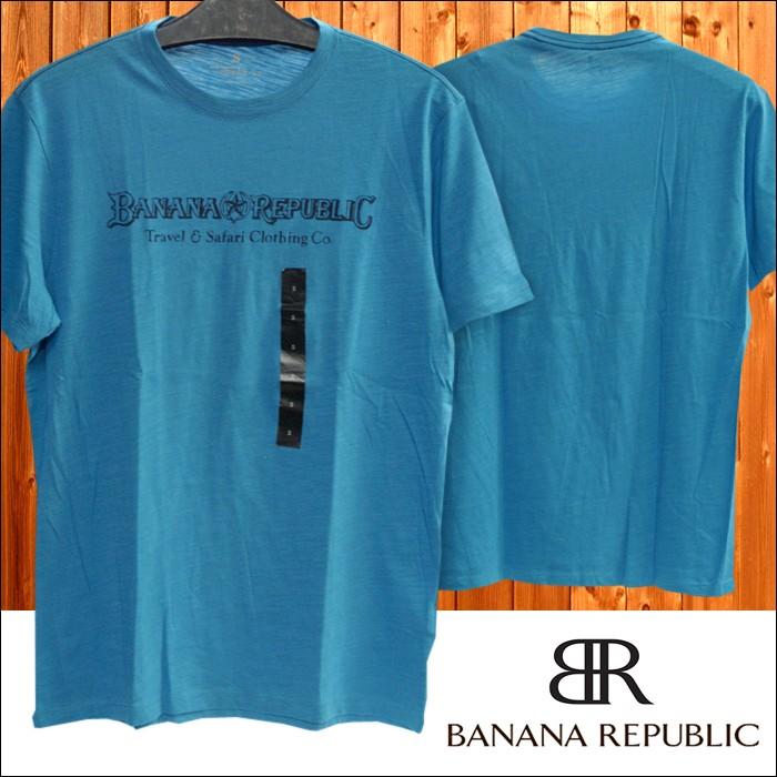 バナナリパブリック Banana Republic メンズ 半袖 Tシャツ Travel Safari ブルー バナリパ バナナ リパブリック アメカジ ブランド Bananarepublic Tops003 セレクトショップ クルーズ世田谷 通販 Yahoo ショッピング