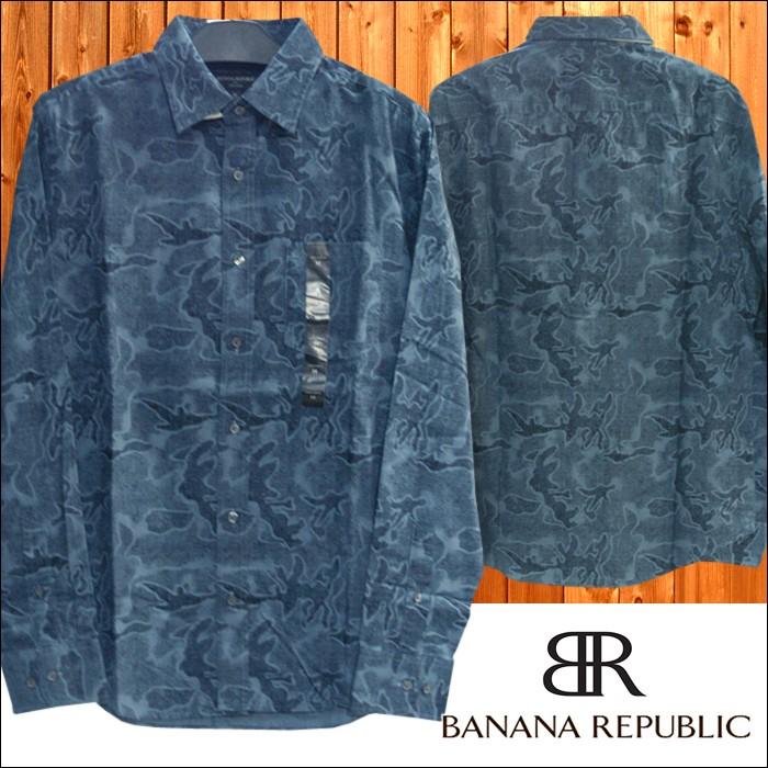 BANANA REPUBLIC バナナリパブリック メンズ 長袖 ボタン シャツ BANANA REPUBLIC バナナリパブリック メンズ 長袖 ボタン シャツ