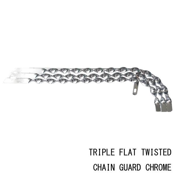 トリプル フラット ツイスト チェーンカバー 20インチ チェーン