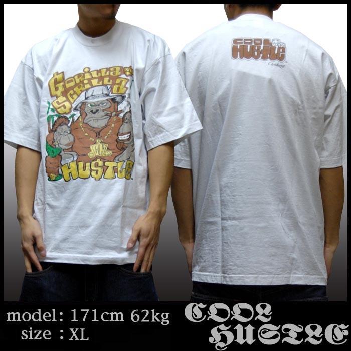 Cool Hustle クールハッスル Golillascrilla ホワイト Tシャツ ギャング スタイル ウェッサイ B系 Hiphop ヒップホップ ファッション 大きいサイズ Coolhustle Gorillascrilla03 セレクトショップ クルーズ世田谷 通販 Yahoo ショッピング