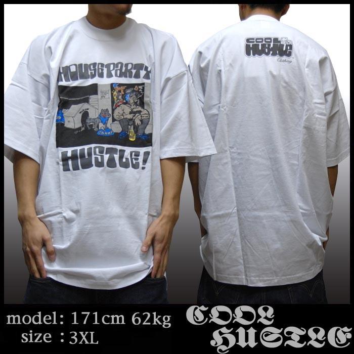 Cool Hustle クールハッスル Houseparty ホワイト Tシャツ ギャング スタイル ウェッサイ B系 Hiphop ヒップホップ ファッション 大きいサイズ Coolhustle House Wh セレクトショップ クルーズ世田谷 通販 Yahoo ショッピング