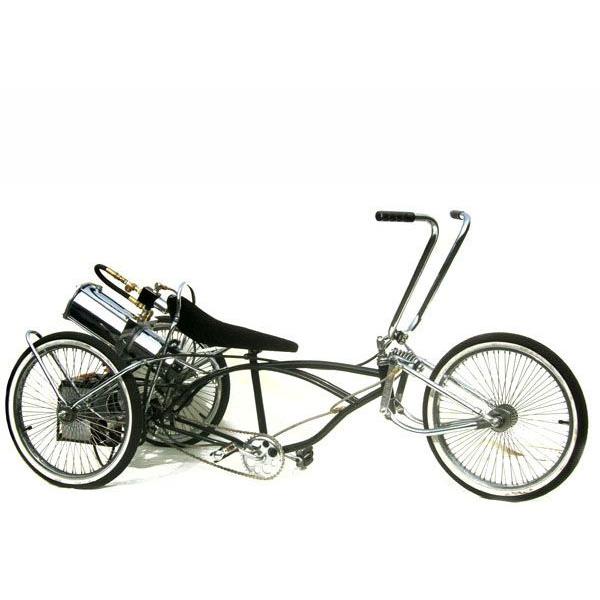 クルーズ ローライダー自転車 ハイドロリクス トライク カスタム 20インチ 自転車 ビーチクルーザー カスタム チョッパー ローチャリ bmx mtb 改造