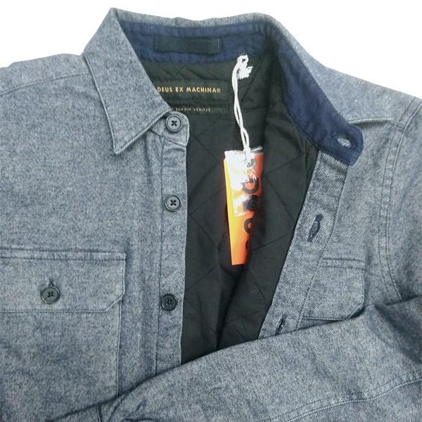 トップス DEUS MAXWELL DENIM OVERSHIRT L DMF246555.