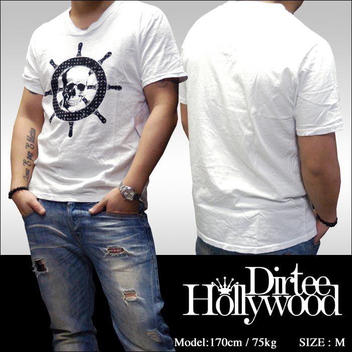 Dirtee Hollywood ダーティーハリウッド メンズ Vネック Tシャツ Captian Skully ホワイト セレブ 多数着用 セレカジ スタイル Made In Usa 正規 Dh M Top0 セレクトショップ クルーズ世田谷 通販 Yahoo ショッピング