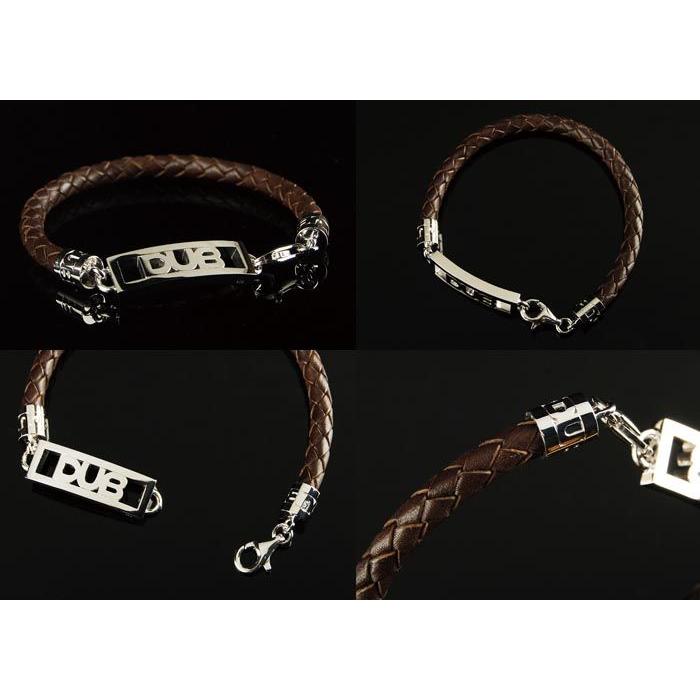 DUB Collection 再入荷なし 即納 j-208-3 メンズ レザー ブレスレット