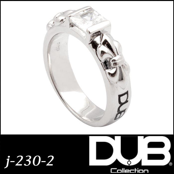 再入荷なし　即納 DUB Collection 指輪 Crest of the Lily Ring WH リング 230-2 メンズ レディース ペアリング シルバー アクセサリー ダブコレクション｜crs