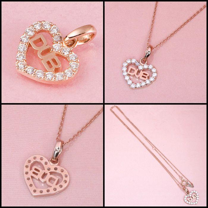 DUB ネックレストップ 再入荷なし 即納 DUB Collection ネックレス DUB logo shine j