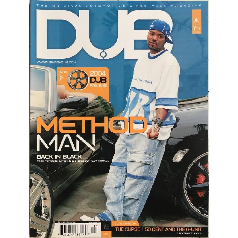 man 雑誌　まとめ売り ダブマガジン US版】 No.15 DUB Magazine USA Method Man 輸入雑誌