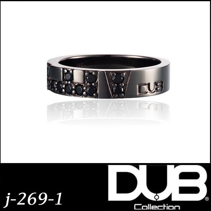 再入荷なし　即納 DUB Collection 指輪 LUV Ring 269-1 ブラック リング メンズ レディース ペアリング シルバー  アクセサリー ダブ ジュエリー :dub-ring-269-1:セレクトショップ クルーズ世田谷 - 通販 - Yahoo!ショッピング