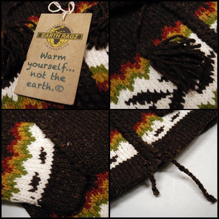 セール】 EARTH RAGZ アースラグズ ハンドメイド カウチン セーター 