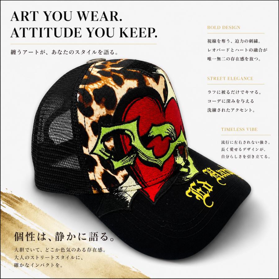 Ed Hardy（エド・ハーディー） アメリカ直輸入 新作 メッシュキャップ