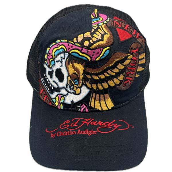 【限定版】CHANMINA × Ed Hardy CAP 本人仕様 新品未開封 ちゃんみな×Ed Hardy キャップ 帽子 刺繍ver 本人