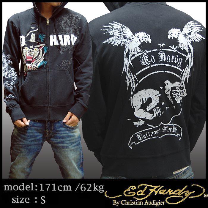 予約中！】 Ed Hardyパーカー veteranartconnection.com