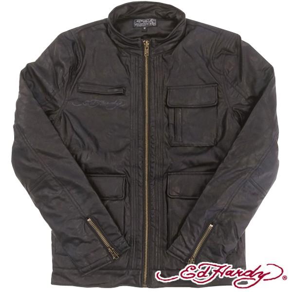 エドハーディー メンズ Ed Hardy Pu レザー ライダース ジャケット ブラック エド ハーディー 正規品 セレブ ファッション ブランド スタイル セール Edhardy M Tops013 セレクトショップ クルーズ世田谷 通販 Yahoo ショッピング