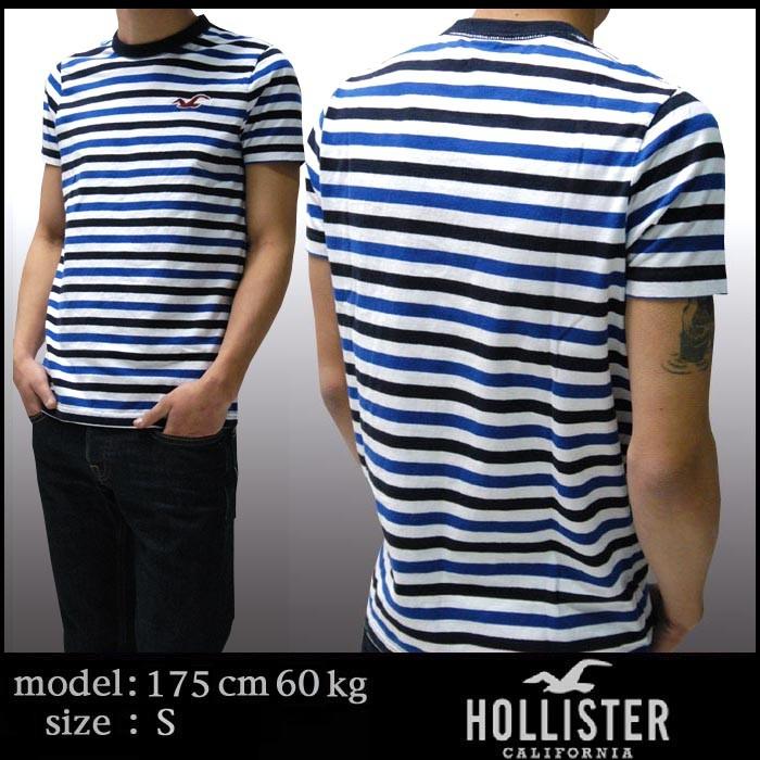 ホリスター メンズ Tシャツ Hollister ボーダー ブルー アメカジ ブランド 正規品 サファリ 雑誌 掲載 ストリート アバクロ ファッション スタイル 138 Edhardy Tee M138 セレクトショップ クルーズ世田谷 通販 Yahoo ショッピング