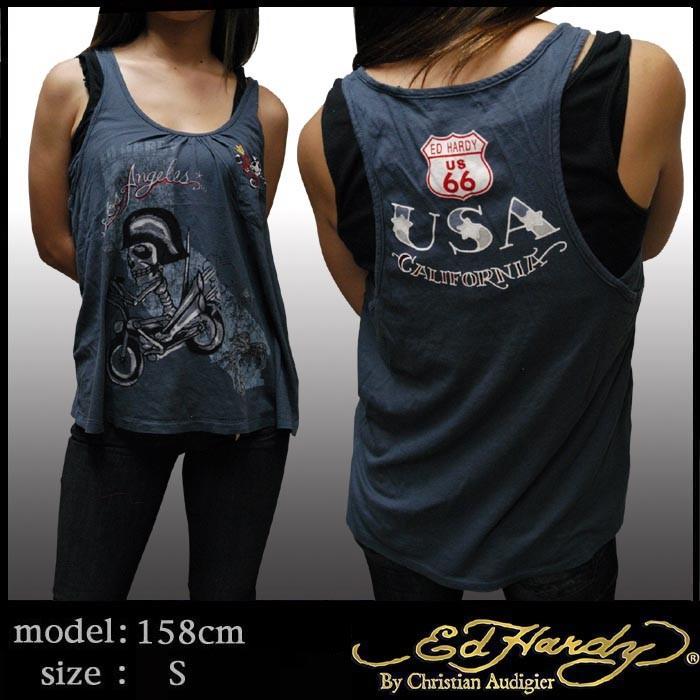Ed Hardy（エド・ハーディー） 【34%OFF】 レディース タンクトップ 