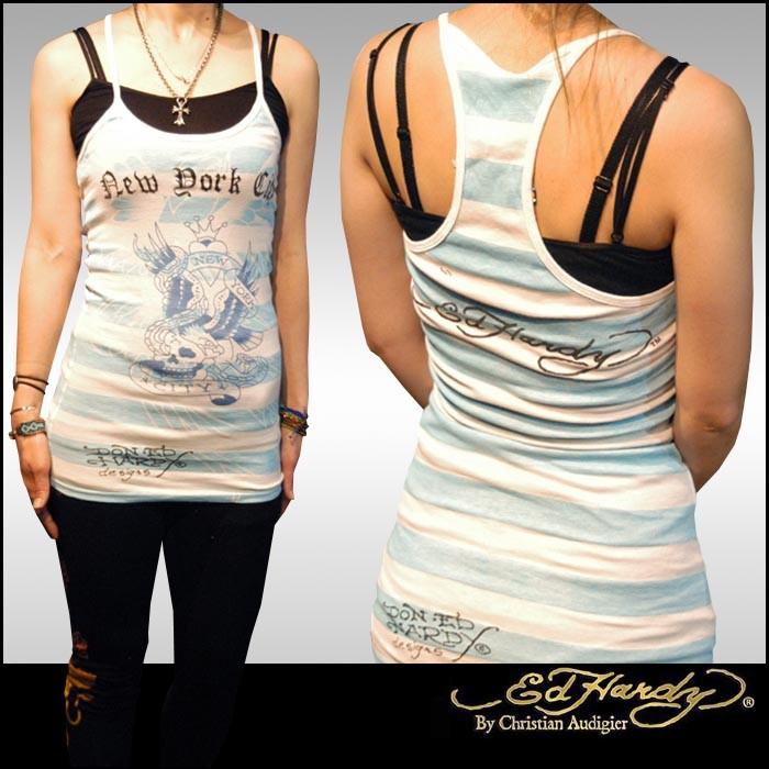 Ed Hardy 【30%OFF】 エドハーディー レディース タンクトップ 