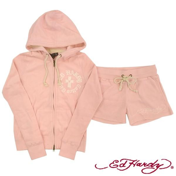 エドハーディー レディース 長袖 パイル セットアップ Ed Hardy Cross ピンク ファッション ハイブランド カジュアル スタイル パーカー セール Edhardy Womens005 セレクトショップ クルーズ世田谷 通販 Yahoo ショッピング