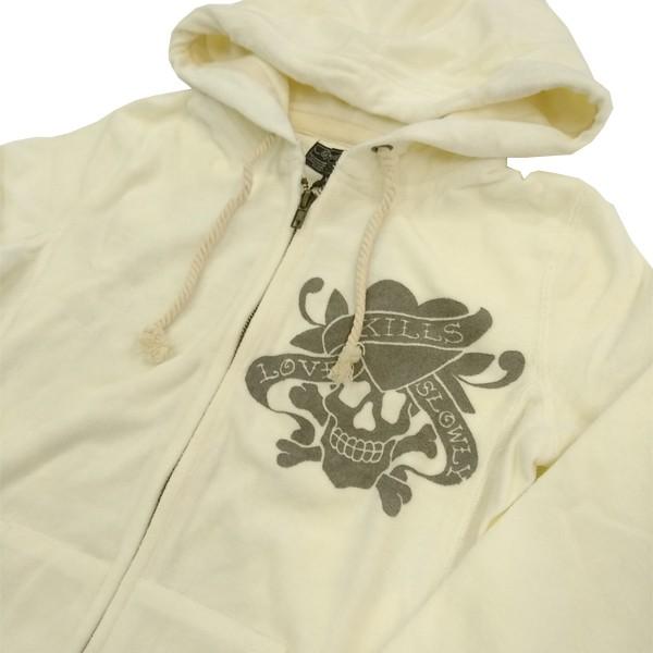 エドハーディー レディース 長袖 パイル セットアップ Ed Hardy Love Kills Slowly ホワイト ラブキル ファッション ハイブランド カジュアル スタイル パーカー Edhardy Womens007 セレクトショップ クルーズ世田谷 通販 Yahoo ショッピング