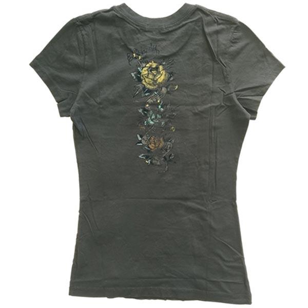 ラッピング無料 半袖 レディース エドハーディー ブランド セレブ Tシャツ チュニック レディース エドハーディー Tシャツ ファッション カジュアル セレブ チュニック グレー チャコール 鯉 Fish Koi 0種類の品揃え ワンピース チュニック Meorboston Org