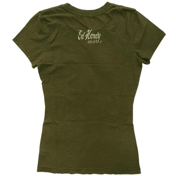 エドハーディー　レディースTシャツ　ローズダイヤ　グレーT　Sサイズ　数量限定品 楽天市場】エドハーディー tシャツ ed hardy Tシャツ ロンT