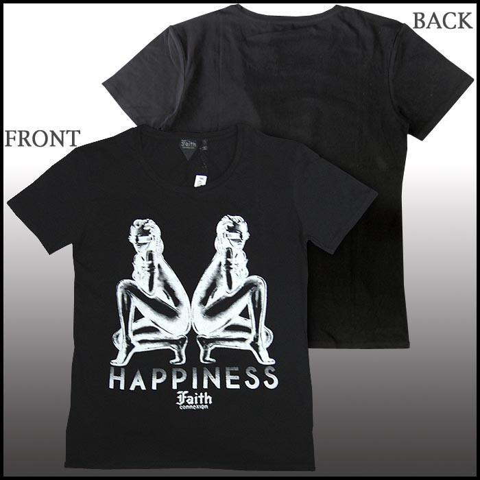 Faith Connexion フェイス コネクション Tシャツ メンズ ブラック 