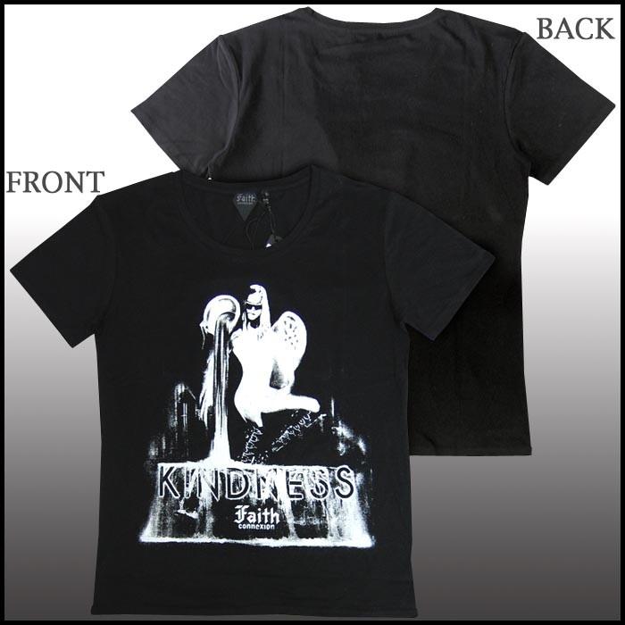Faith Connexion フェイス コネクション Tシャツ メンズ ブラック 