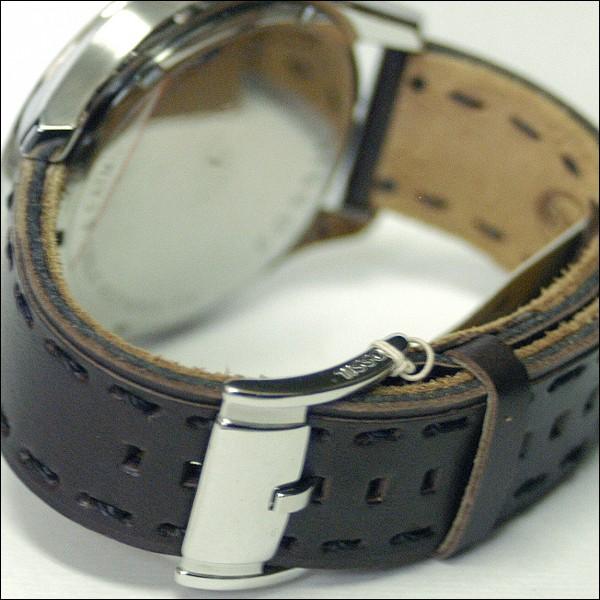 FOSSIL（フォッシル） メンズ 腕時計 時計 レザーバンド デイト 日付