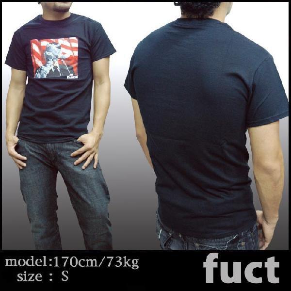 FUCT（ファクト） メンズ 半袖 Tシャツ ケ○ディー ブラック