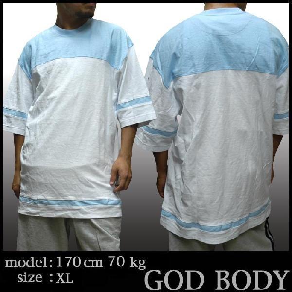 Laストリートブランド God Body トップス ライトブルー ホワイト Tシャツ ストリート Hiphop ファッション スタイル ヒップホップ ダンス ウェア ブランド B系 Godbody Tee01 セレクトショップ クルーズ世田谷 通販 Yahoo ショッピング