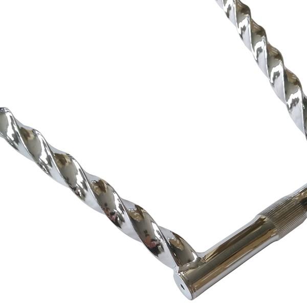 CREW'S（クルーズ） 自転車 ハンドル スクエア ツイスト 12インチ V型